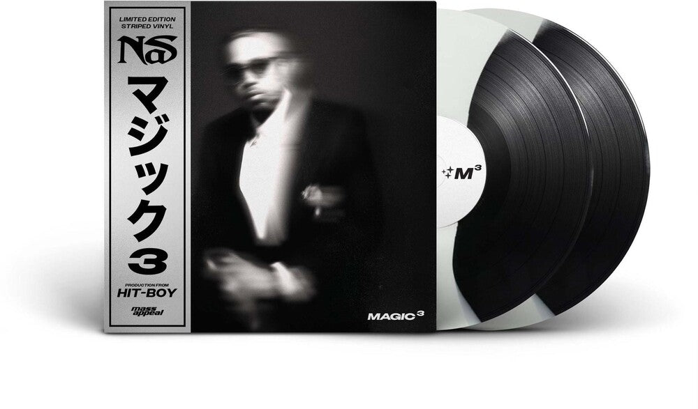 the album cover for Nas - Magic 3 [Limited Edition Colored 2 LP]