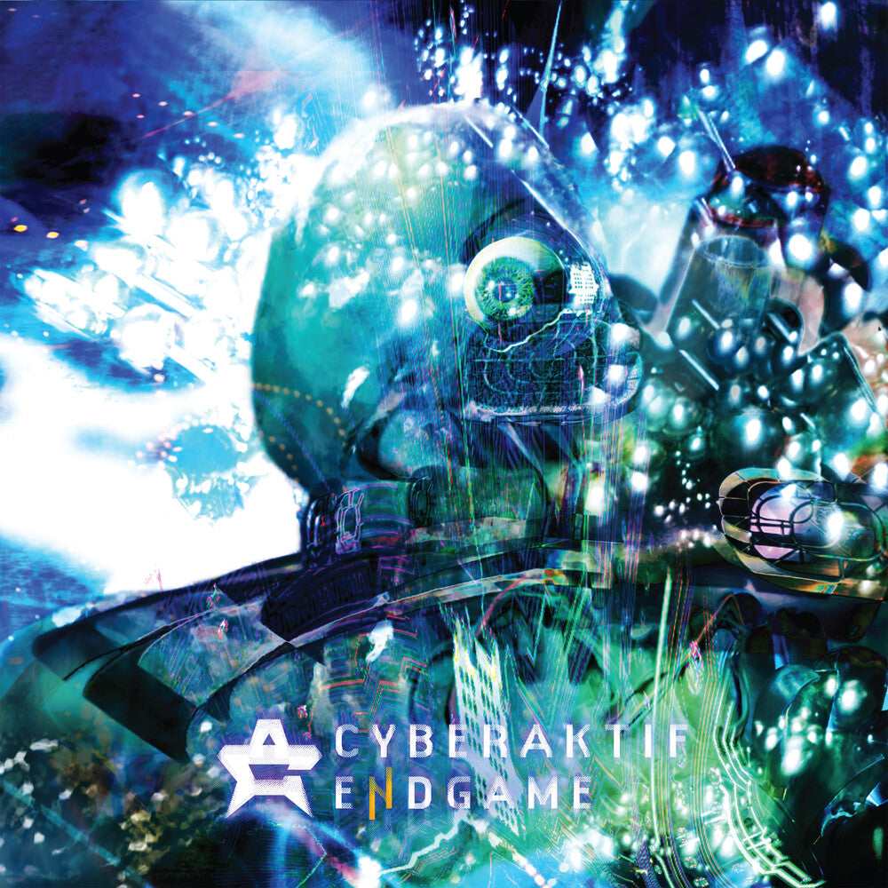 the album cover for Cyberaktif - Endgame (Spla)
