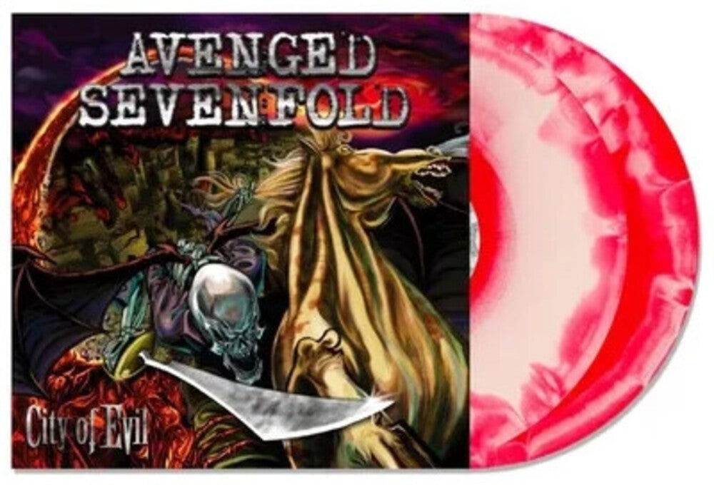 the album cover for Avenged Sevenfold - City Of Evil (Uk)