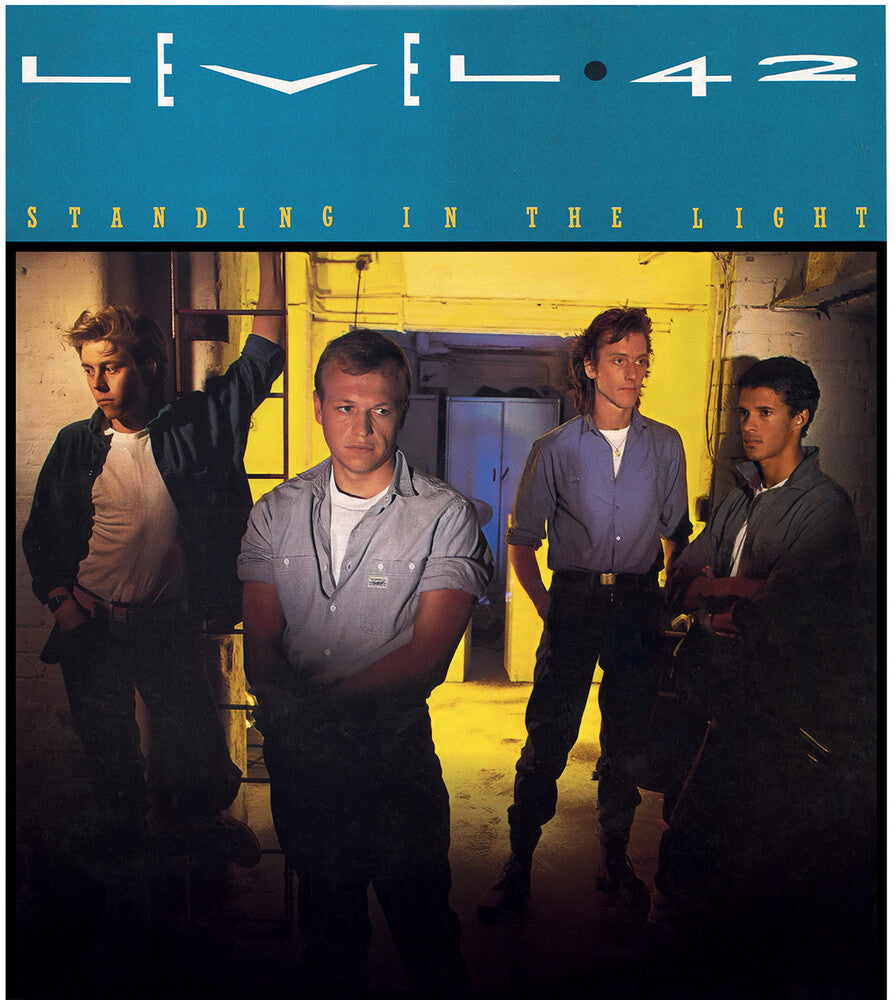 the album cover for Level 42 - Standing In The Light [Colored Vinyl] (Gol) [180 Gram] (Uk)