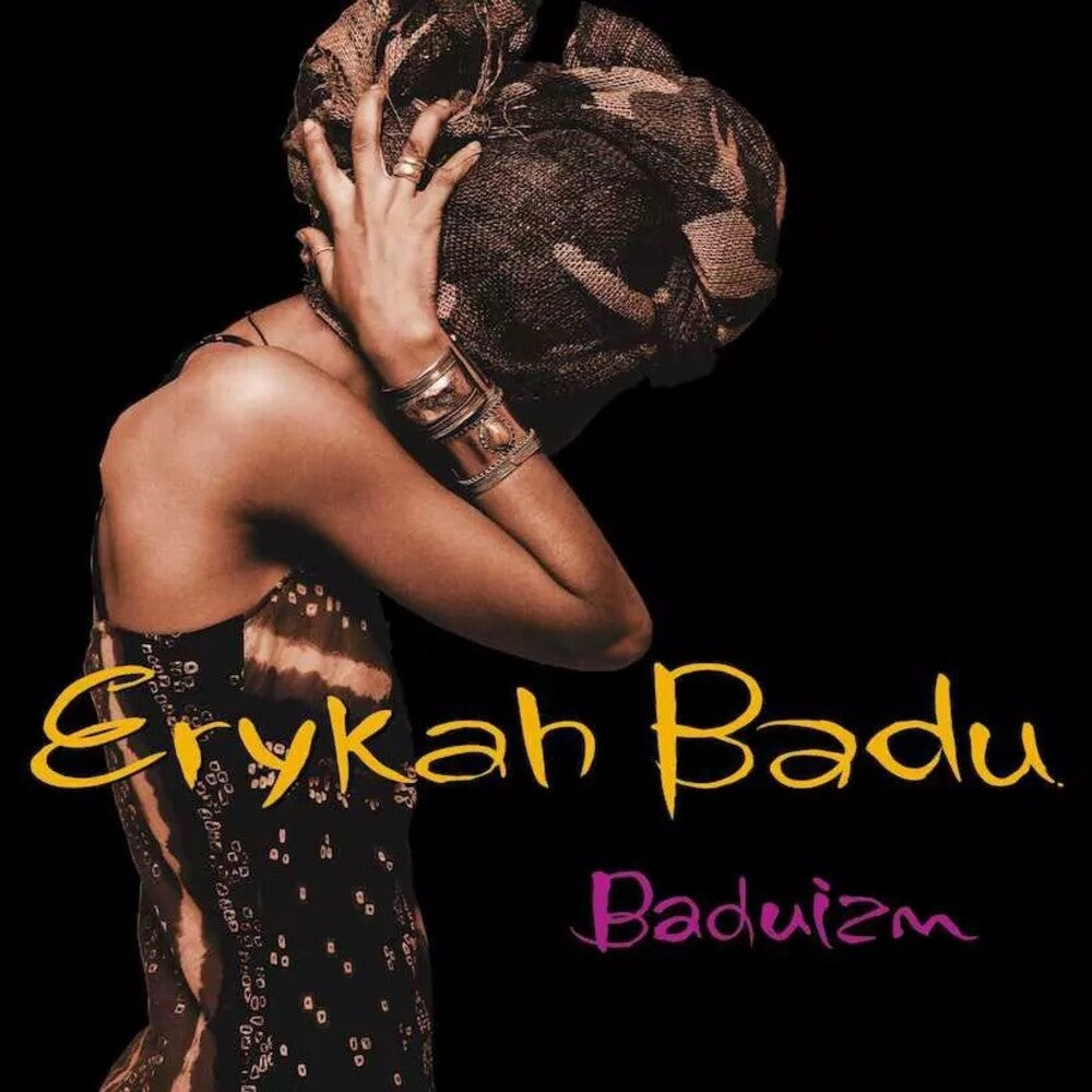 the album cover for Erykah Badu - Baduzim (translucent Lemon Yellow Vinyl/2lp)