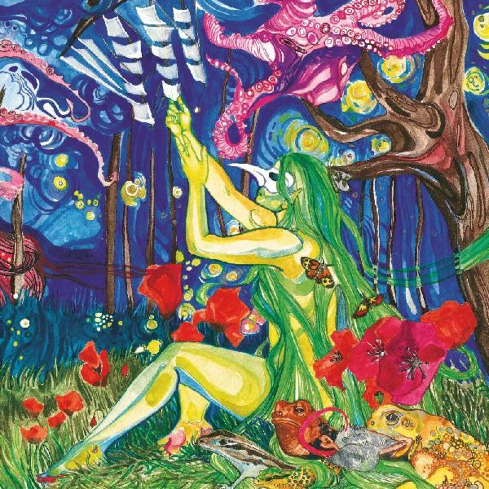the album cover for Arabs In Aspic - Victim Of Your Fathers Agony (Blue) [Colored Vinyl] [Limited Edition]