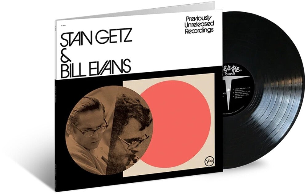 the album cover for Stan Getz & Bill Evans - Previously Unreleased Recordings (Verve Acoustic)