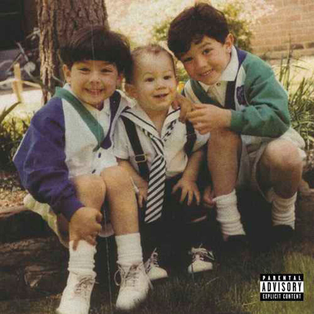 the album cover for Jonas Brothers - Family Business [Clear Vinyl]