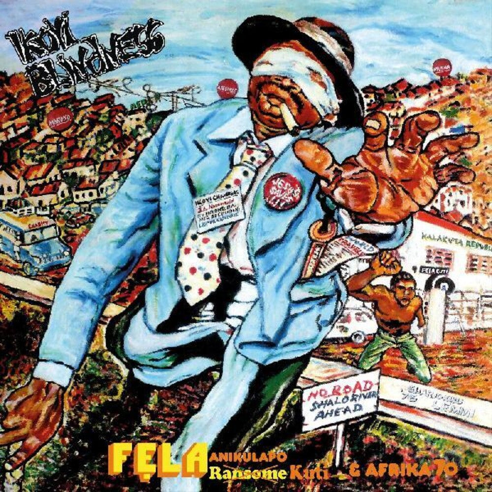 the album cover for Fela Kuti - Ikoyi Blindness [White LP]