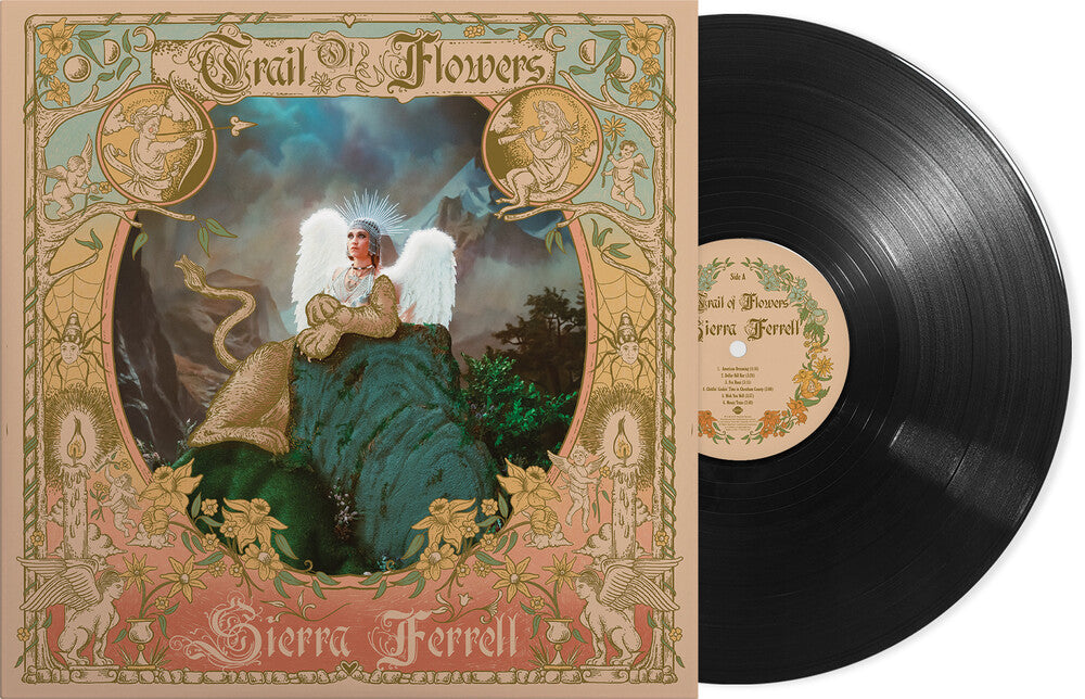 the album cover for Sierra Ferrell - Trail Of Flowers [LP]