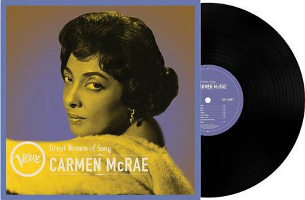 the album cover for Carmen McRae - Great Women Of Song: Carmen Mcrae