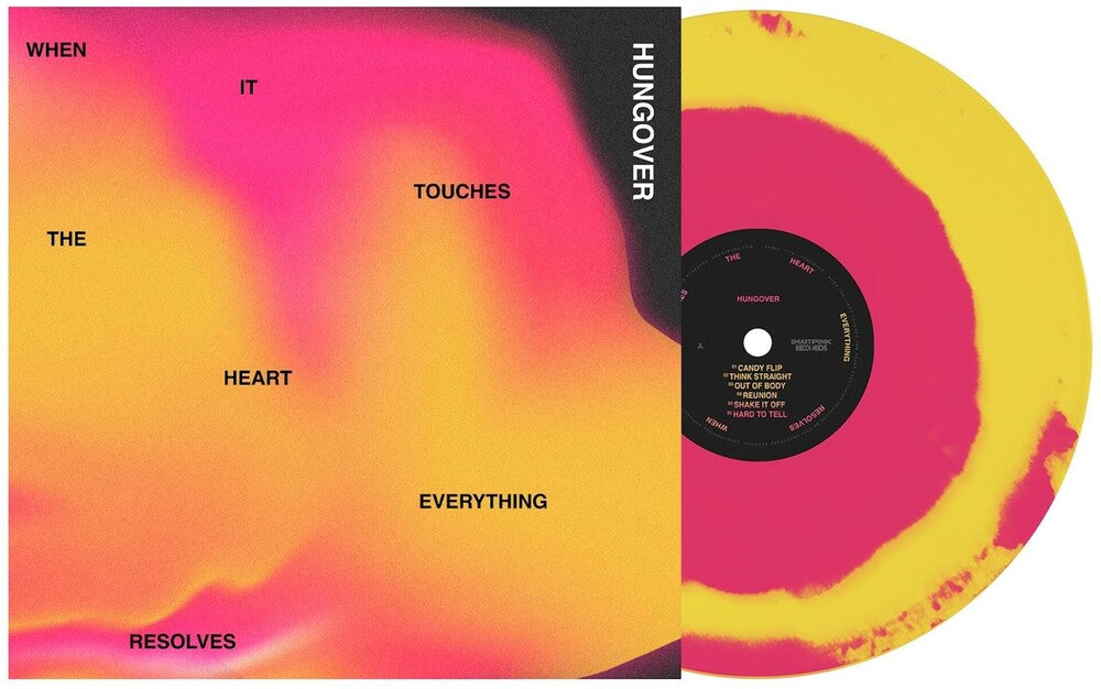 the album cover for Hungover - When It Touches The Heart Everything Resolves