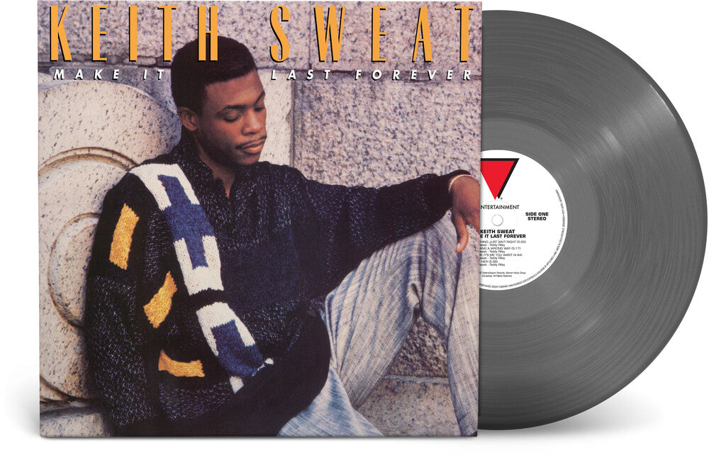 the album cover for Keith Sweat - Make It Last Forever [Colored Vinyl] (Dice)