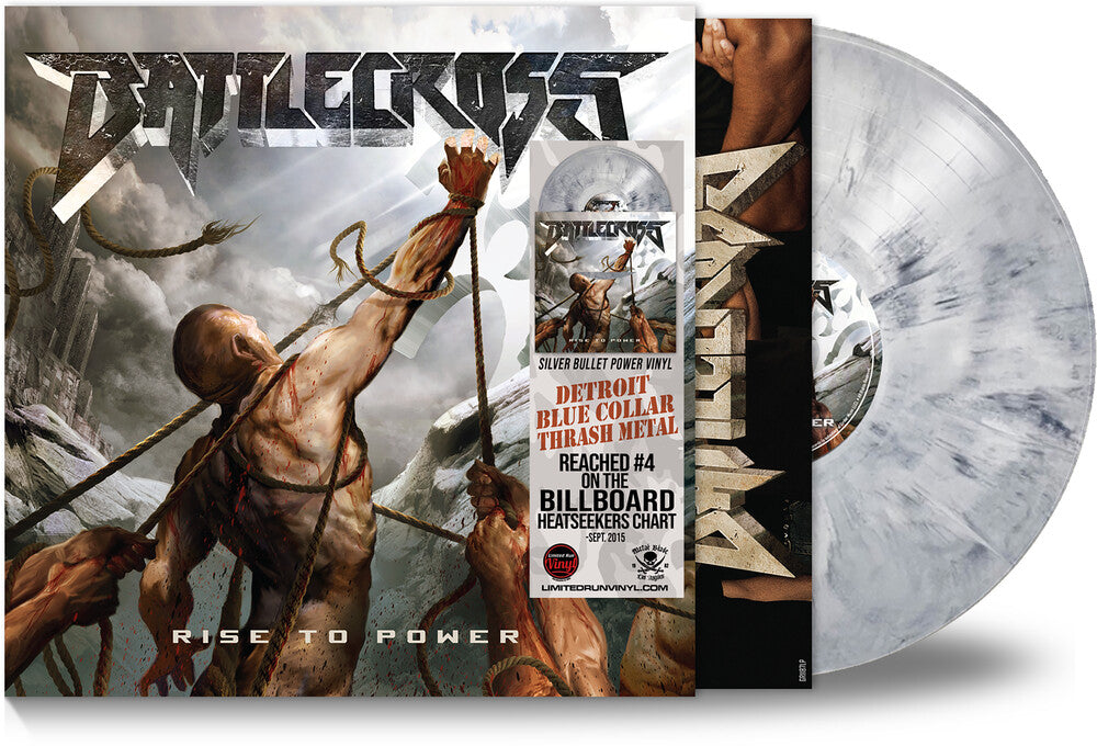 the album cover for Battlecross - Rise To Power