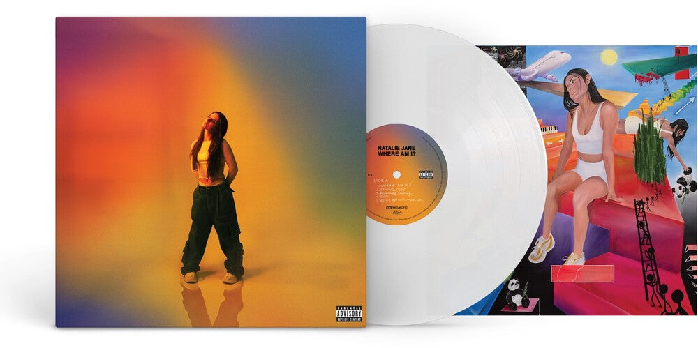 the album cover for Natalie Jane - Where Am I? [White LP]
