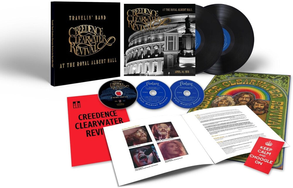 the album cover for Ccr ( Creedence Clearwater Revival ) - At The Royal Albert Hall (W/Cd) [Limited Edition] (Wbr)