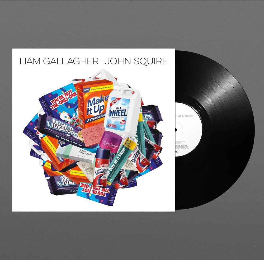 the album cover for Liam Gallagher & John Squire - Liam Gallagher & John Squire [LP]