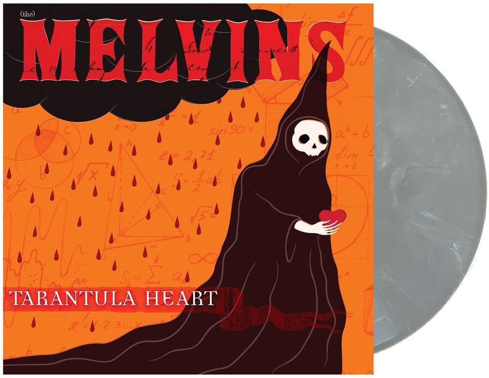 the album cover for Melvins - Tarantula Heart [Ipecac 25th Anniversary Indie Exclusive Limited Edition Silver Streak LP]
