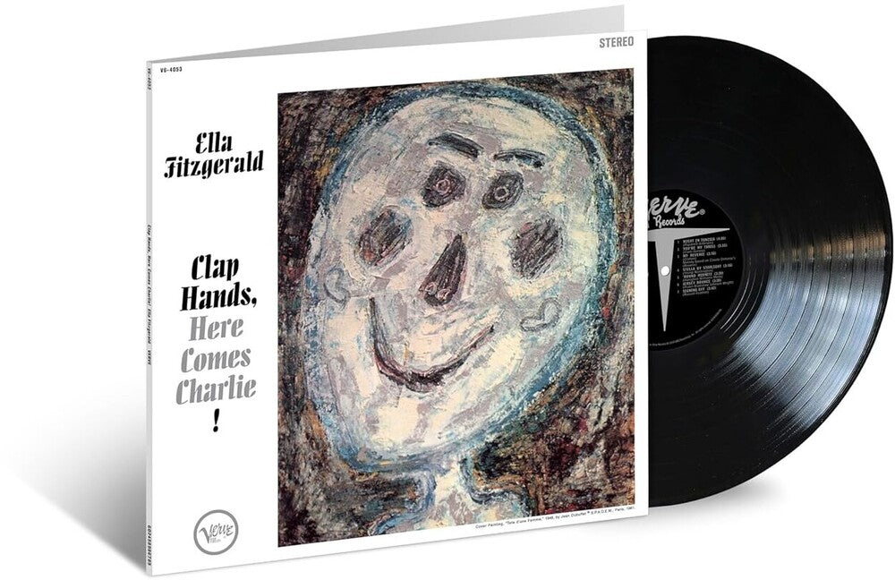 the album cover for Ella Fitzgerald - Clap Hands Here Comes Charlie (Verve Acoustic)
