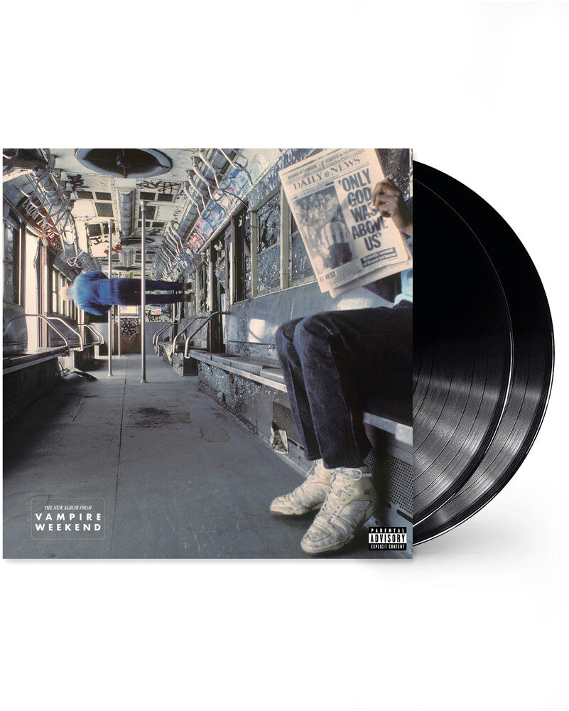 the album cover for Vampire Weekend - Only God Was Above Us [Standard LP]