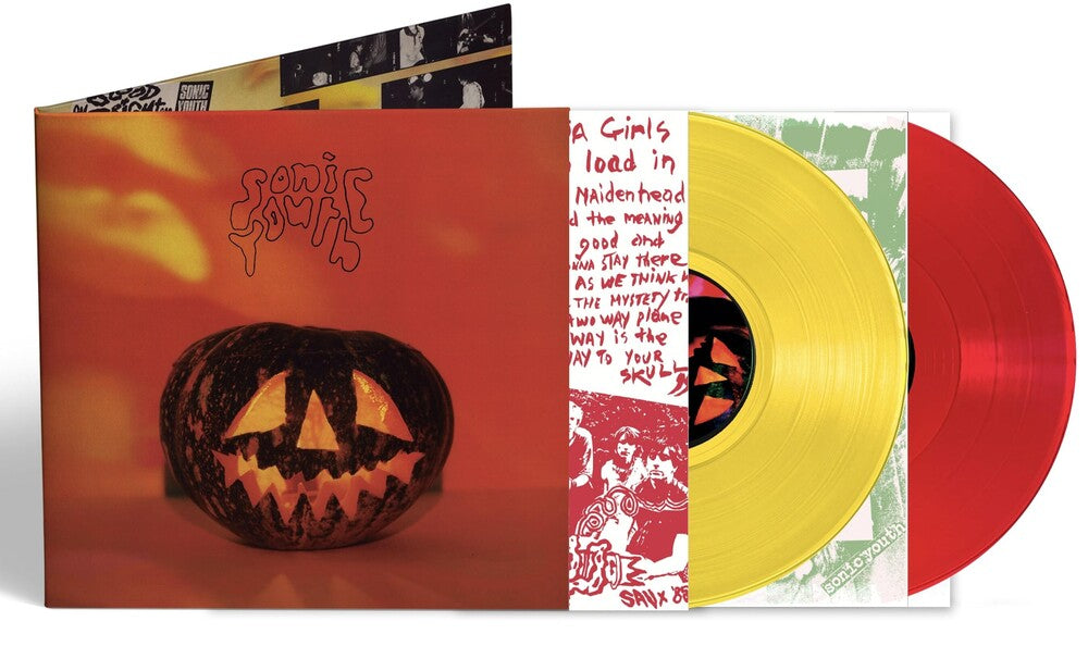 the album cover for Sonic Youth - Walls Have Ears - Red/Yellow [Colored Vinyl] (Red) (Ylw)