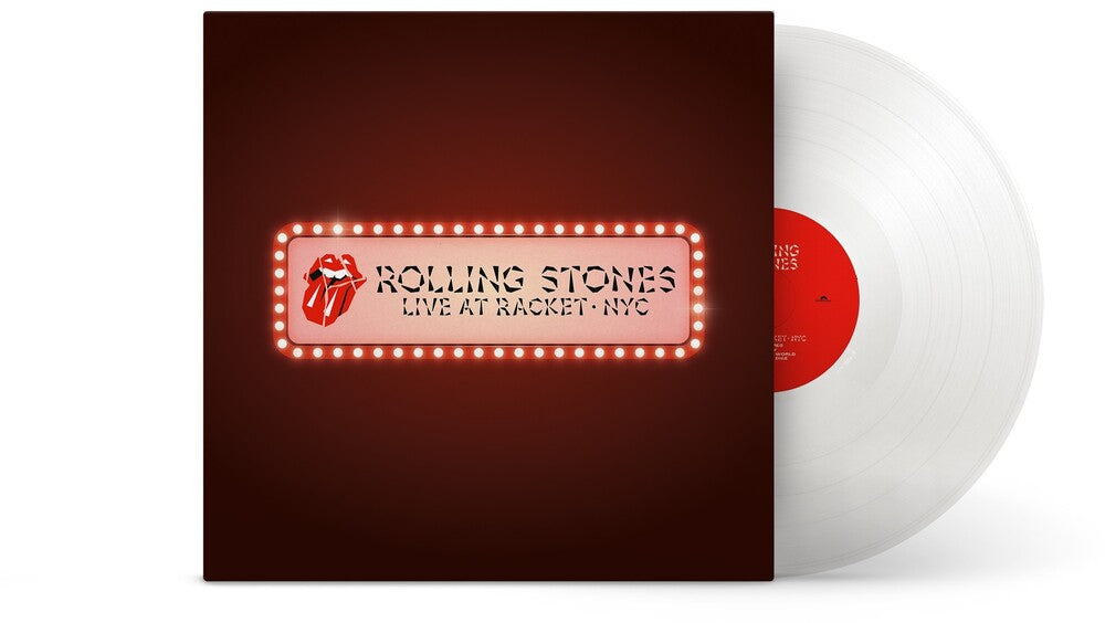the album cover for The Rolling Stones - Live At Racket Nyc [Record Store Day] 