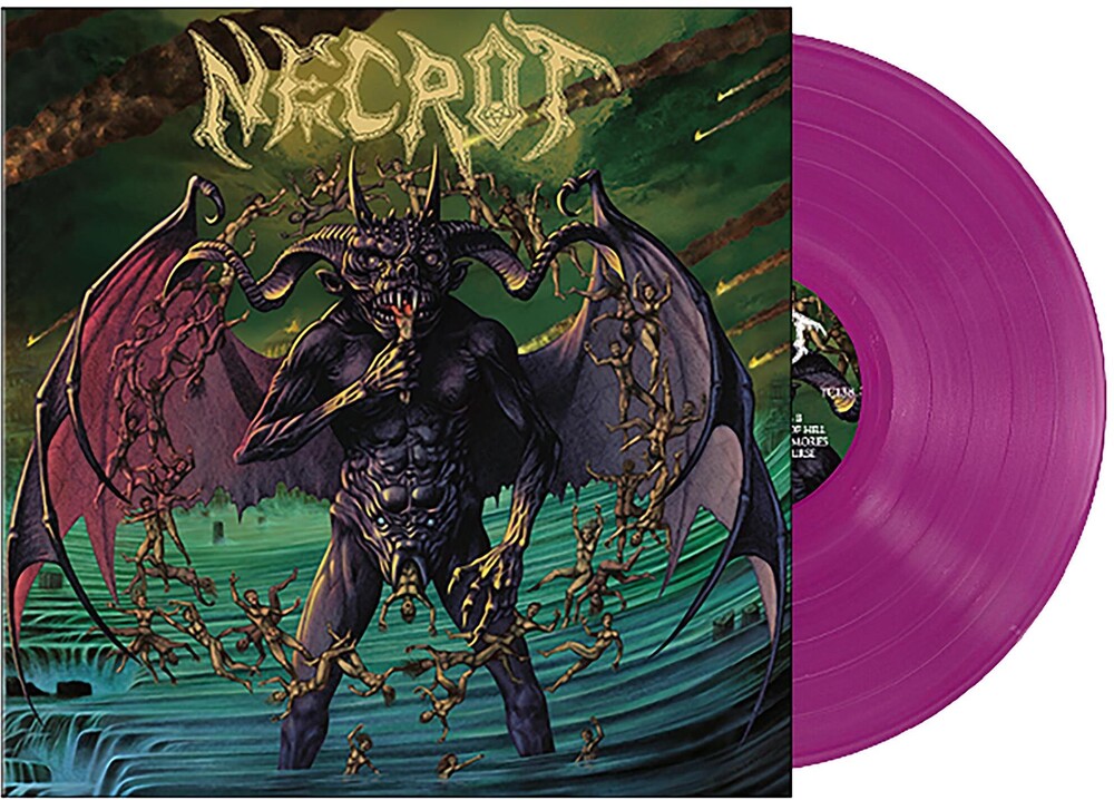 the album cover for Necrot - Lifeless Birth [Violet Purple LP]