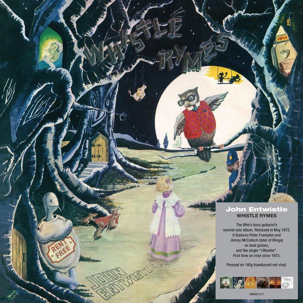 the album cover for John Entwistle - Whistle Rymes [Colored Vinyl] (Ofgv) (Red) (Uk)