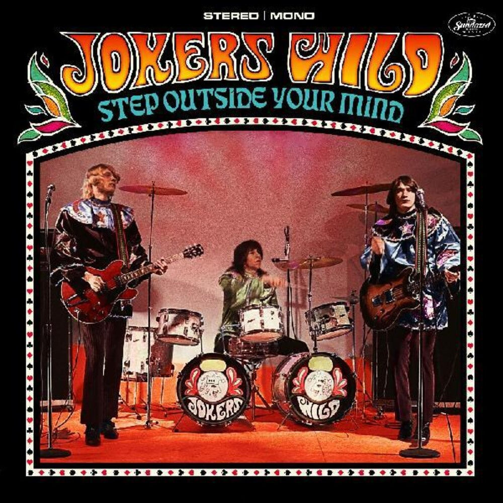 the album cover for Jokers Wild - Step Outside Your Mind