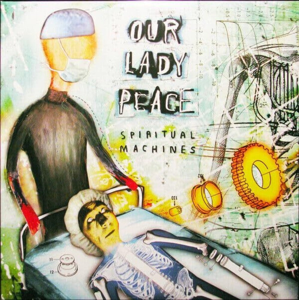 the album cover for Our Lady Peace - Spiritual Machines - Blue Colored Vinyl