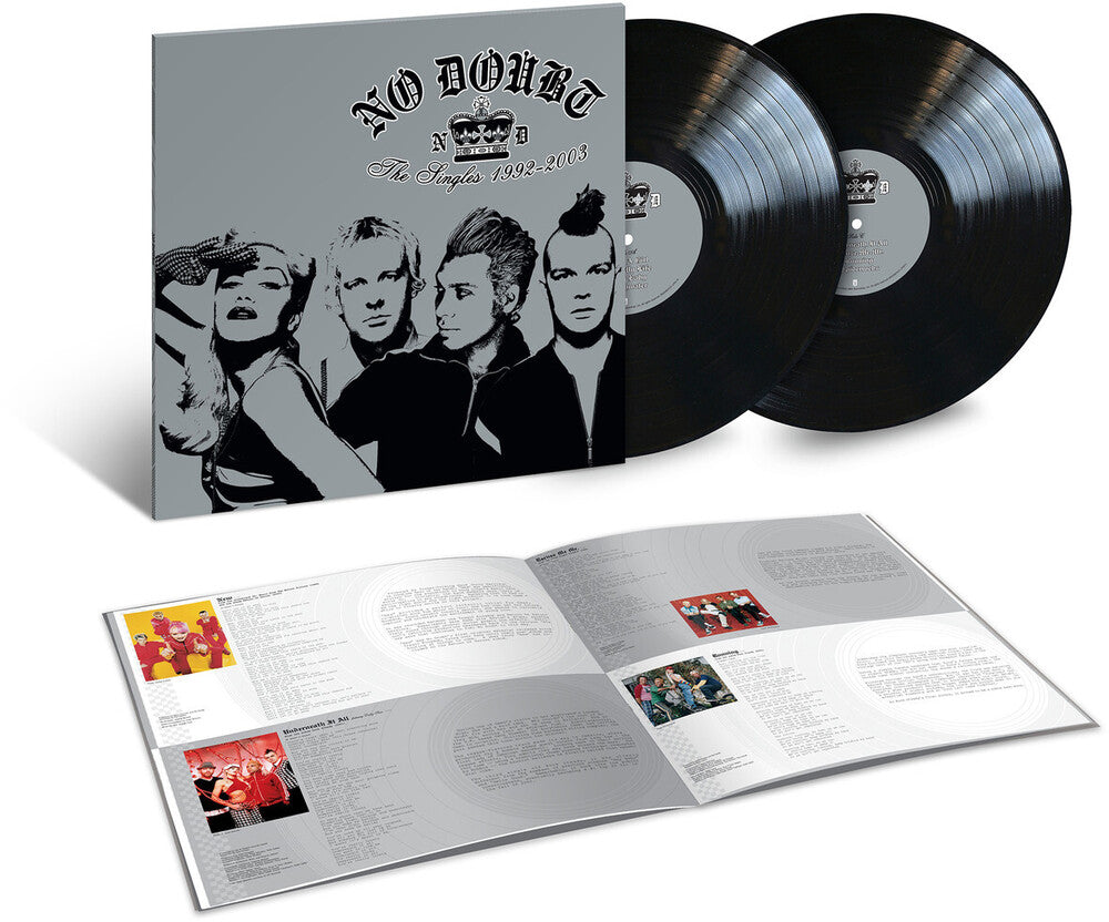 the album cover for No Doubt - The Singles 1992-2003 [2 180g LP]