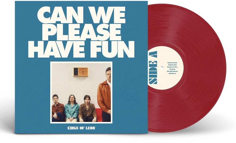 the album cover for Kings Of Leon - Can We Please Have Fun [Indie Exclusive Apple LP]