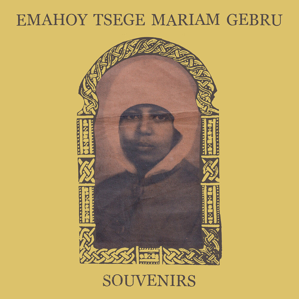 the album cover for Emahoy Gebru  Tsege Mariam - Souvenirs - Gold [Colored Vinyl] (Gol)