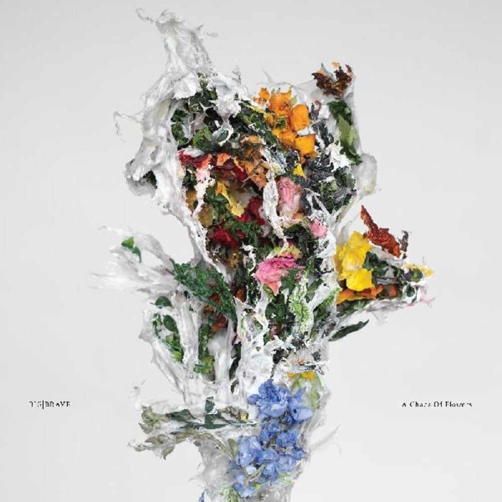the album cover for Big/Brave - A Chaos of Flowers