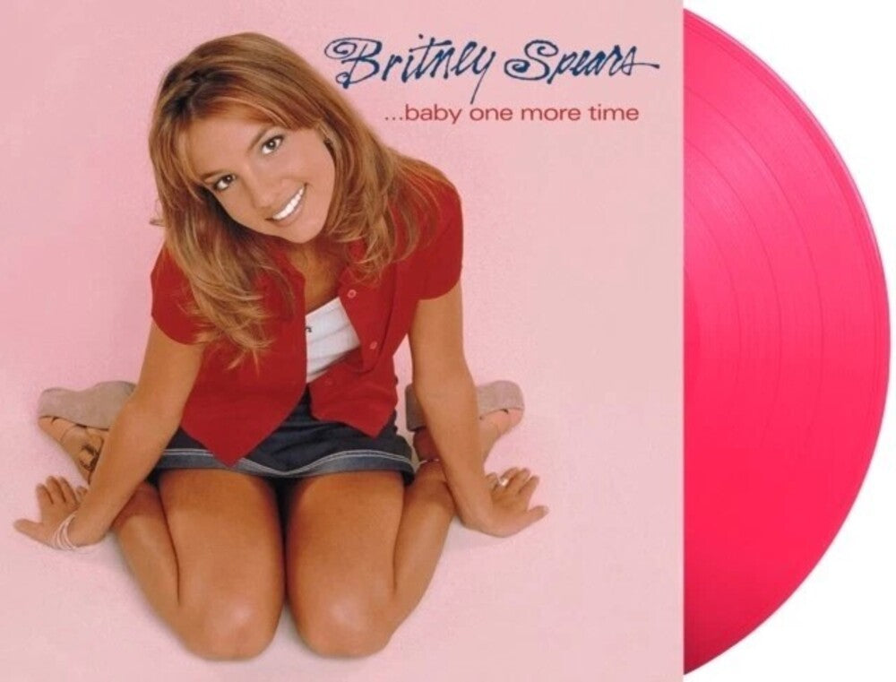 the album cover for Britney Spears - Baby One More Time - Pink Vinyl [Colored Vinyl] (Pnk) (Uk)