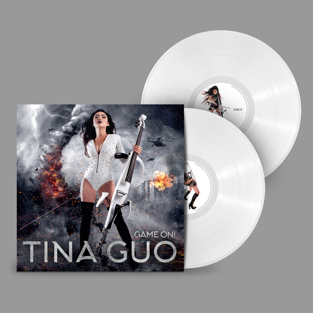 the album cover for Tina Guo - Game On [Colored Vinyl] (Wht) (Uk)
