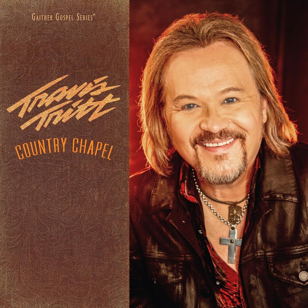 the album cover for Travis Tritt - Country Chapel [Colored Vinyl] (Red)
