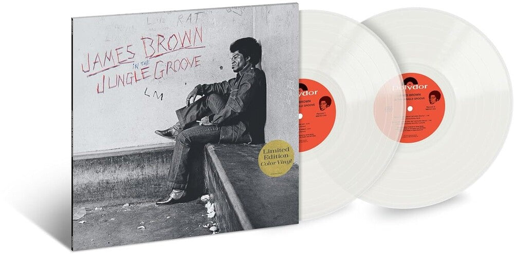 the album cover for James Brown - In The Jungle Groove [Clear Vinyl]