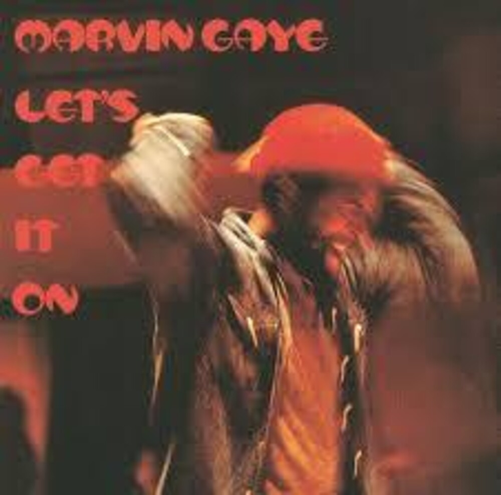 the album cover for Marvin Gaye - Let's Get It On [Colored Vinyl] (Red) (Aniv)
