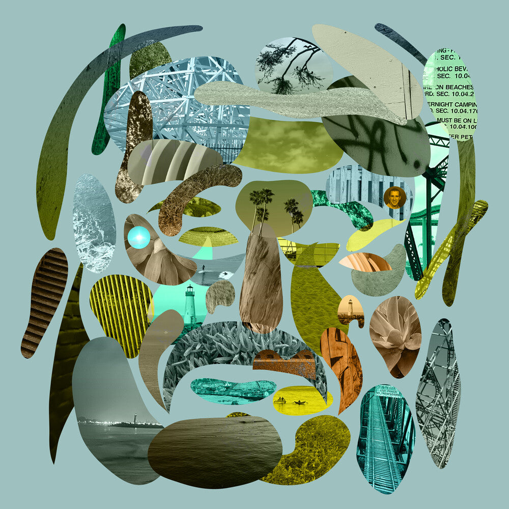 the album cover for Pedro The Lion - Santa Cruz [Colored Vinyl] (Gate) (Grn)