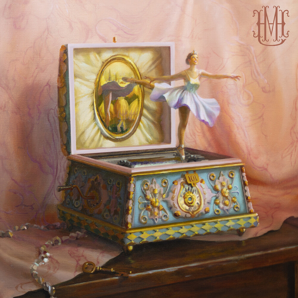 the album cover for Rainbow Kitten Surprise - Love Hate Music Box [Indie Exclusive Limited Edition Milky Clear]