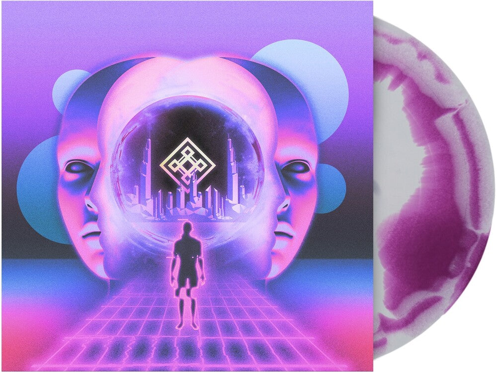 the album cover for Red Handed Denial - Journey Through Virtual Dystopia (Blk) [Colored Vinyl]