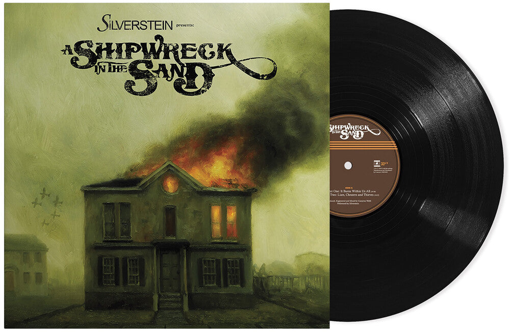 the album cover for Silverstein - A Shipwreck In The Sand [LP]