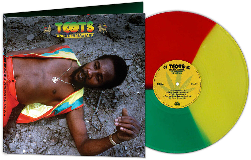 the album cover for Toots & Maytals - Pressure Drop - The Golden Tracks [Colored Vinyl]