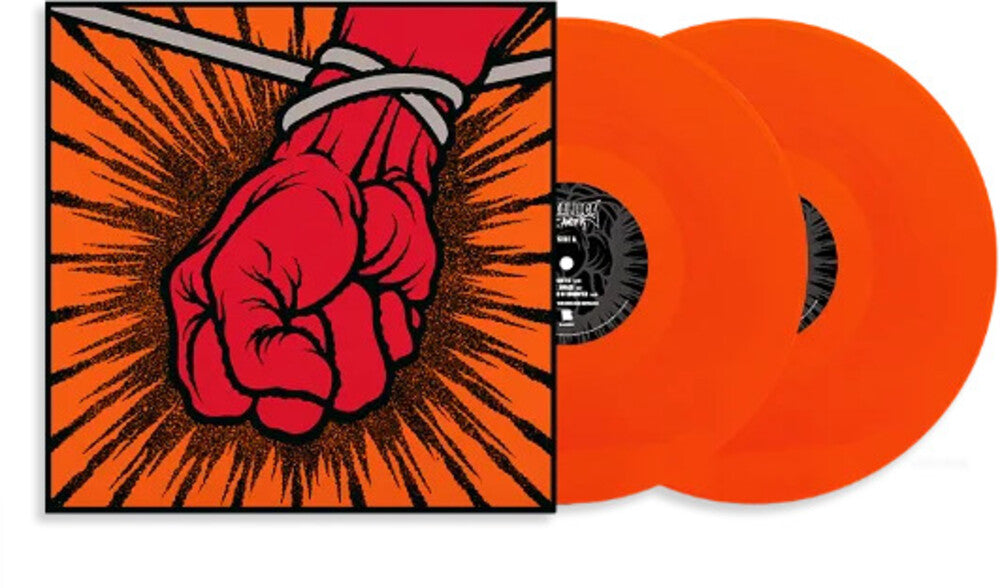 the album cover for Metallica - St. Anger - 'some Kind of Orange' Colored Vinyl