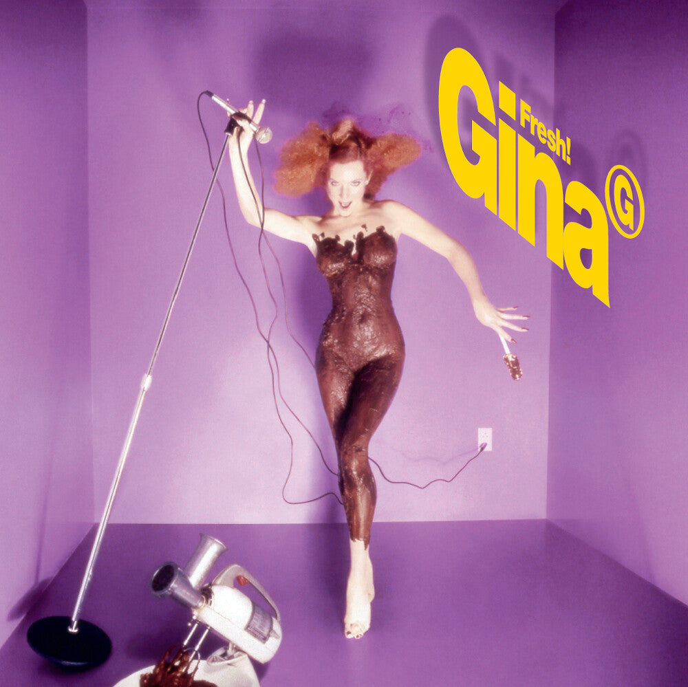 the album cover for Gina G - Fresh - Purple Vinyl [Colored Vinyl] (Purp) [Remastered] (Uk)