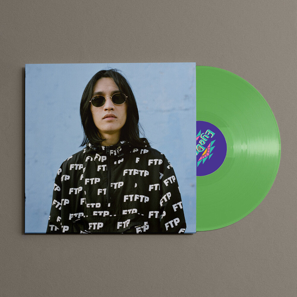 the album cover for Eyedress - Sensitive G [Colored Vinyl] (Grn) [Limited Edition] [180 Gram] (Lime) [Reissue]