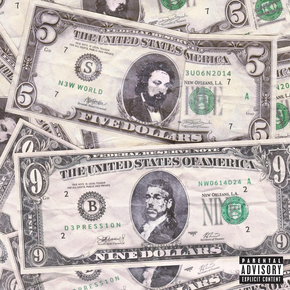 the album cover for $UICIDEBOY$	 - NEW WORLD DEPRESSION	 [CD]