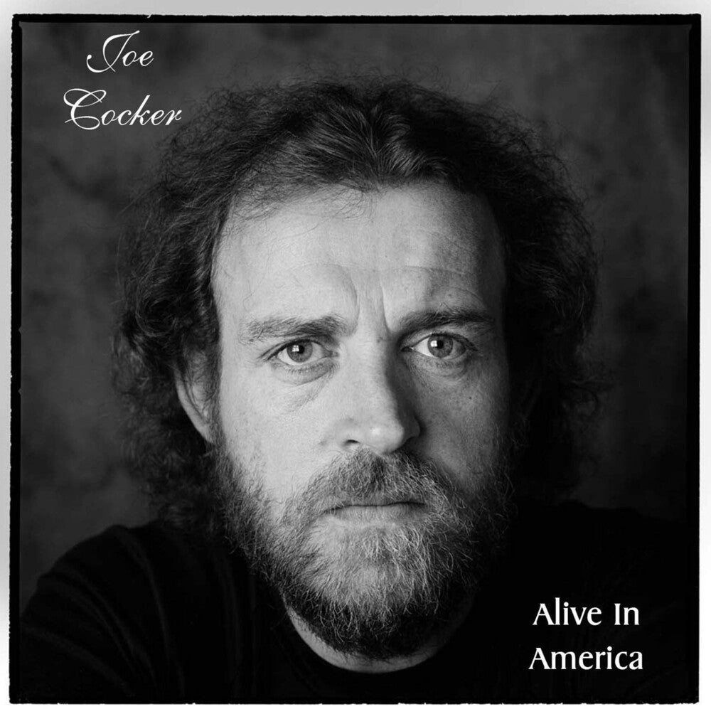 the album cover for Joe Cocker - Alive In America (Denver) [Colored Vinyl] (Gate) [Limited Edition]