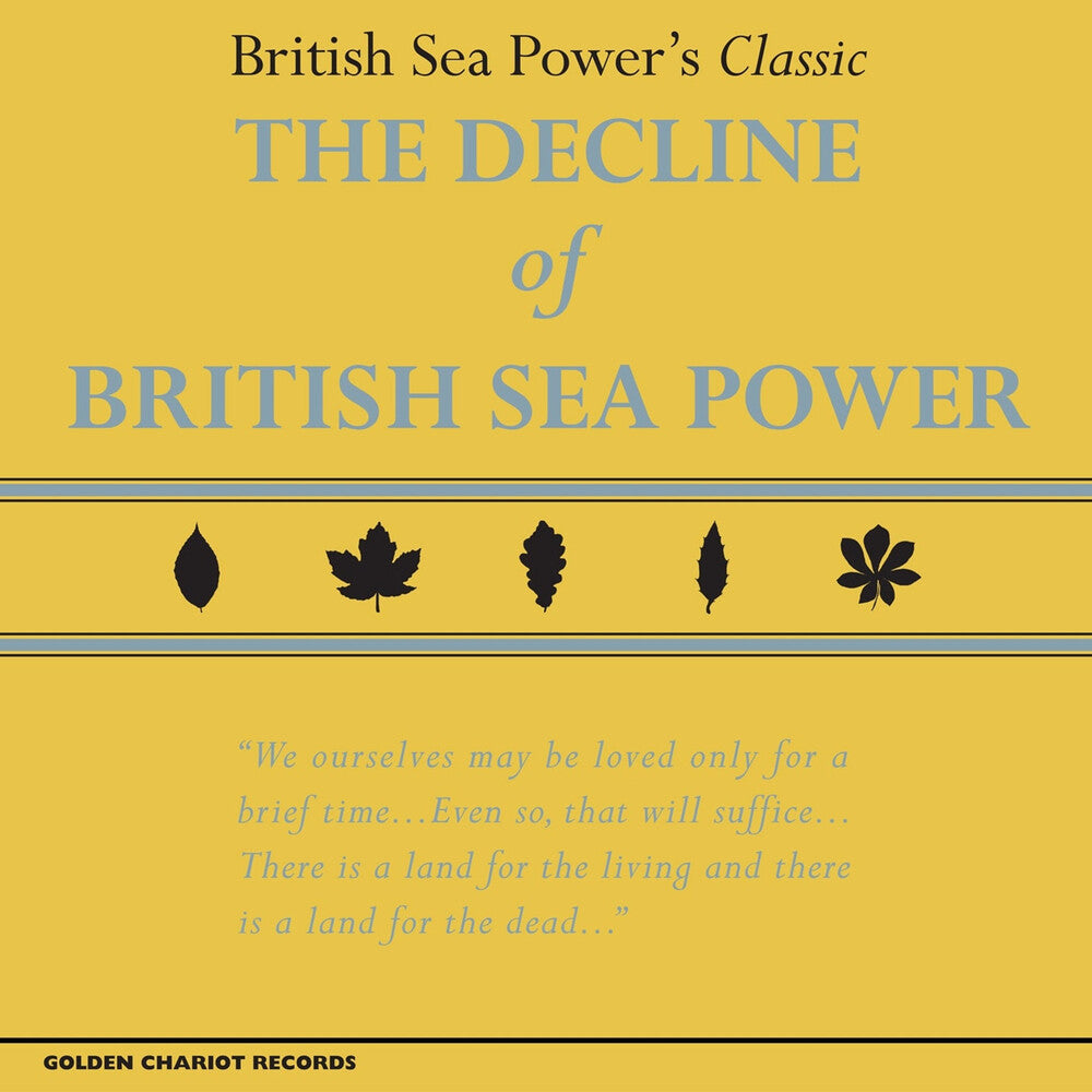 the album cover for British Sea Power - Decline Of British Sea Power [Colored Vinyl] (Ylw) [Reissue]