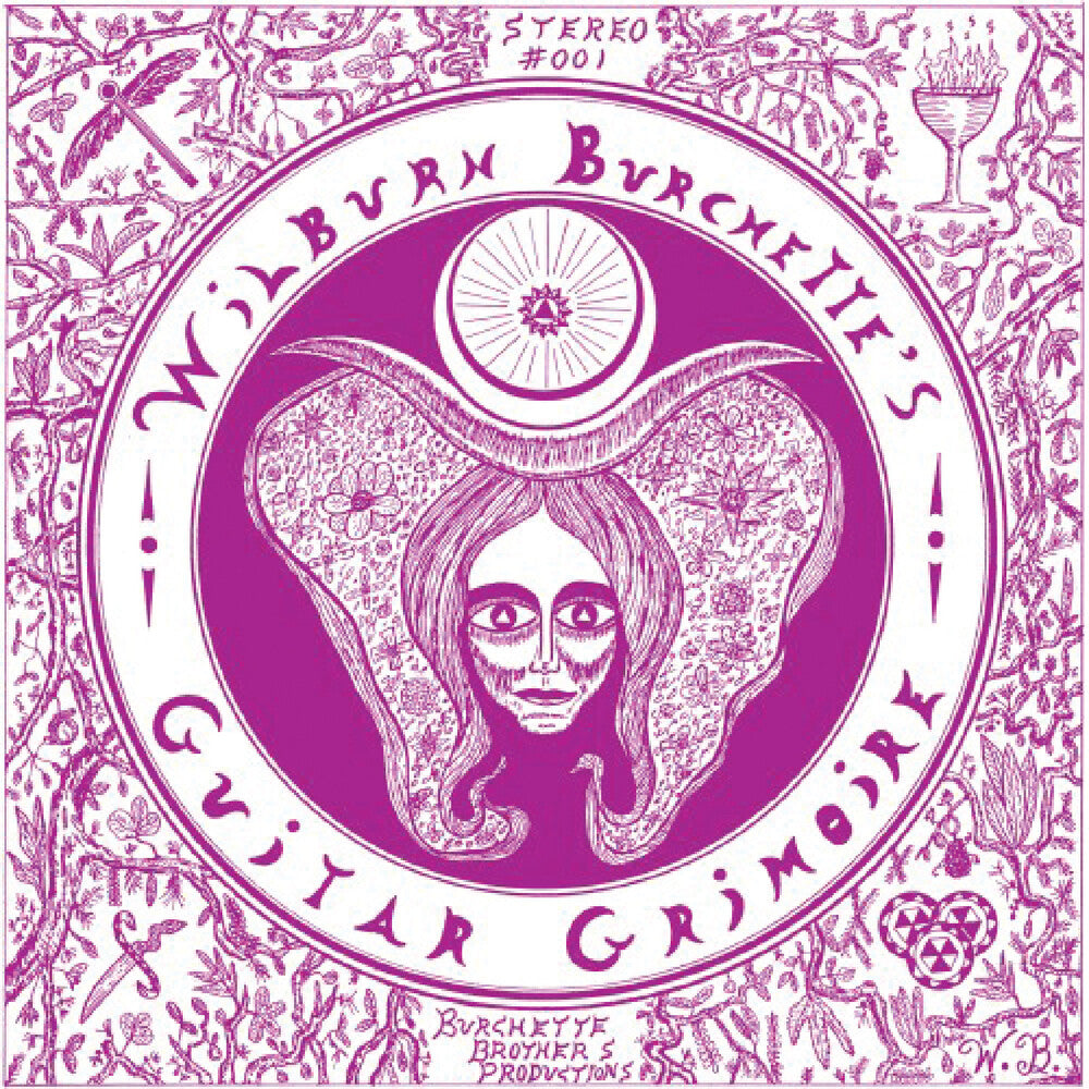 the album cover for Master Burchette  Wilburn - Guitar Grimoire [Colored Vinyl] (Gry)
