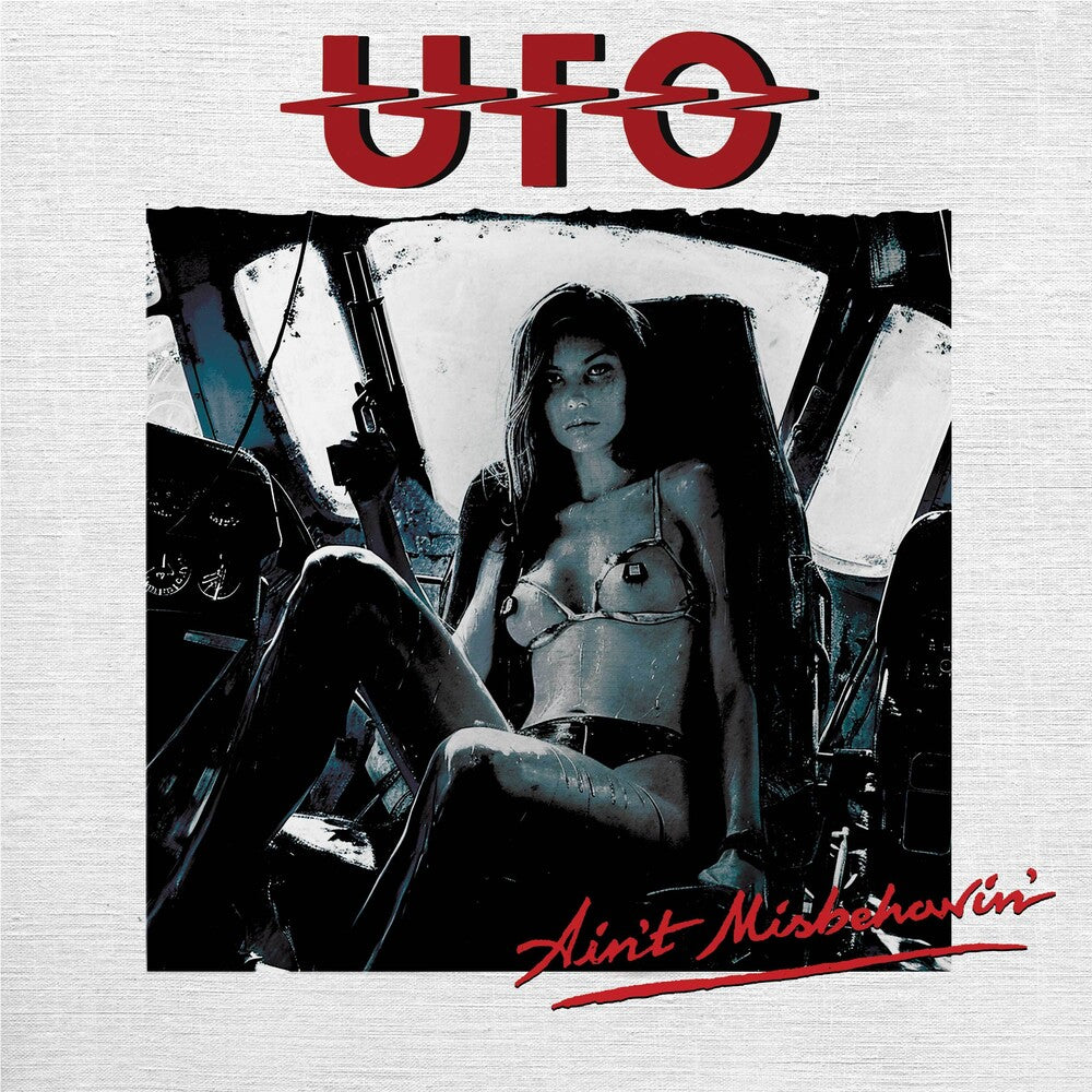 the album cover for UFO - Ain't Misbehavin (Bonus Tracks) [Colored Vinyl] (Red)