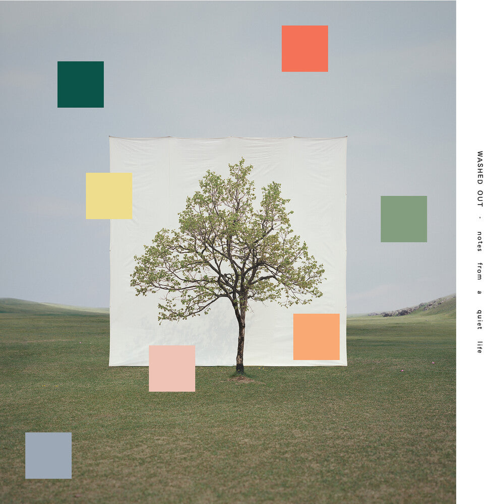 the album cover for Washed Out - Notes From A Quiet Life [Honeydew-Melon LP]