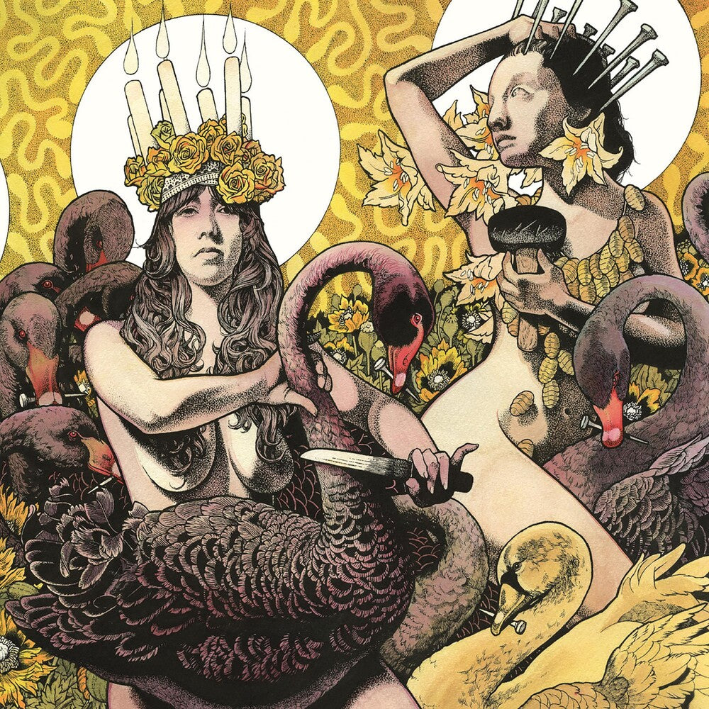 the album cover for Baroness - Yellow & Green (Blk) [Clear Vinyl] (Grn) (Ylw)